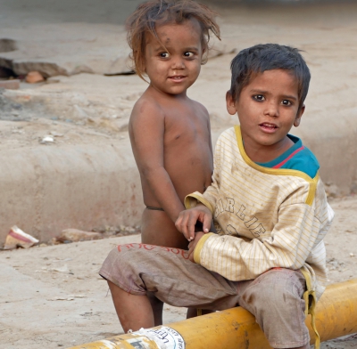 Street Children, India